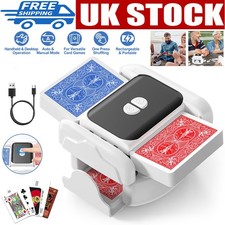 Automatic card shuffler - card,