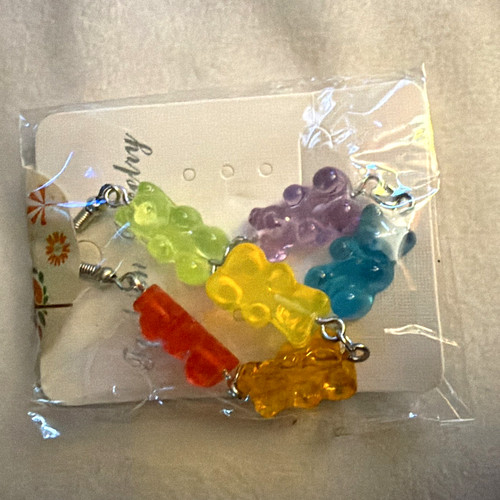 Multicolour gummy bear - gummy,