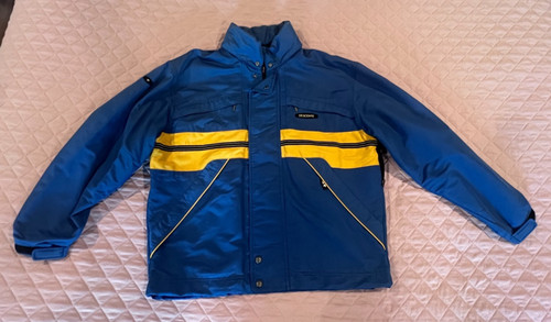 Descente blue yellow ski - descente,