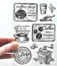 Clear Stamps GROUND COFFEE