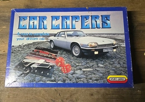 Vintage car capers game - car,
