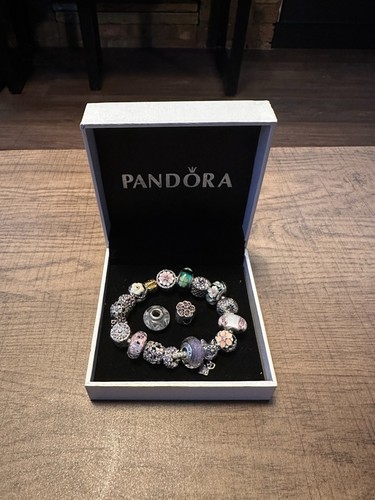 Ladies pandora charm bracelet - charm,
