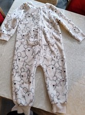 Next Child Kids BOY GIRL  3-4 Years onesy Pyjama  sleep Suit toddler