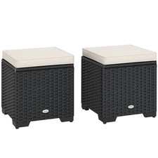 Outsunny Set of 2 Rattan