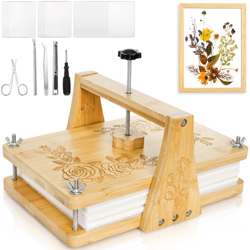 Large flower press kit - large,