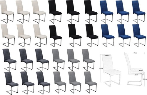 Velvet dining chairs - velvet,