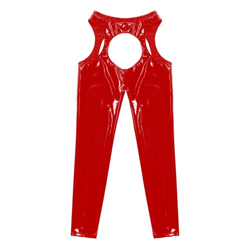 Women wet look pvc leather - look,