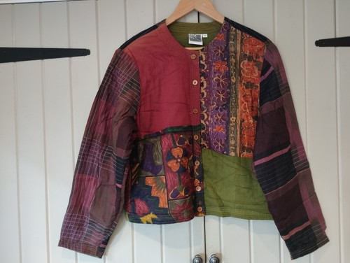 Phool indian cotton jacket - indian,