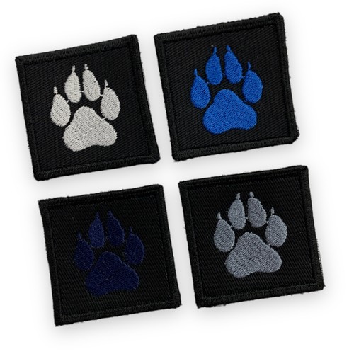 Police dog paw - 2,