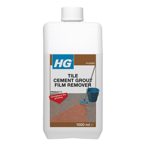 Cement grout film - film, remover