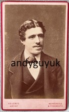 CDV HANDOME MAN DARK HAIR BY