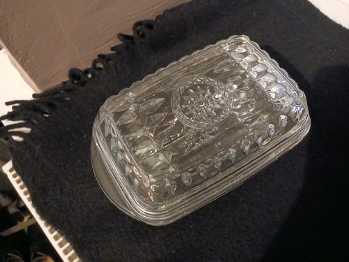 Vintage alco crystala pressed - alco,