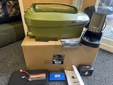 Classic Green Nds Bait Boat And Tf500 Echo Sounder Carp Fishing