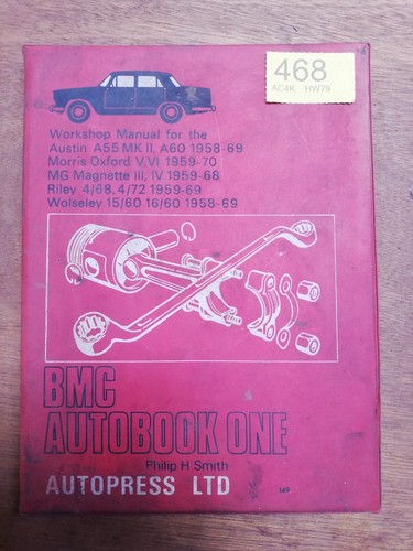 Bmc autobook one - one, workshop