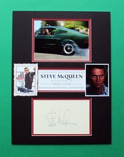 STEVE McQUEEN AUTOGRAPH