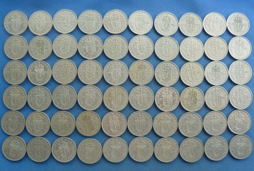 60x scottish one - scottish, shilling