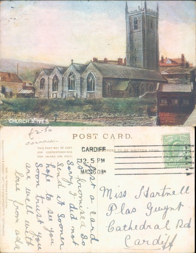 Church ives cornwall - st,