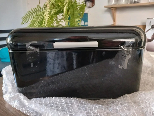 Greensen retro metal bread - bread, bin