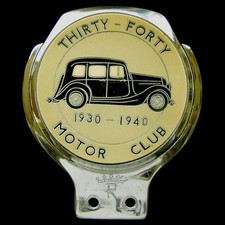 Thirty Forty Motor Club car