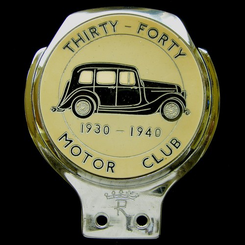 Thirty forty motor - thirty, club