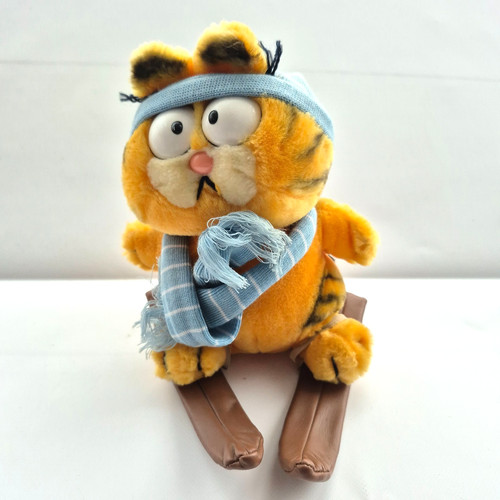 Garfield vintage plush ski - vintage,
