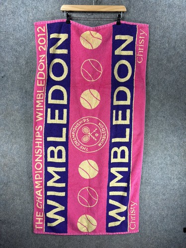 Wimbledon 2012 towel pink - wimbledon,