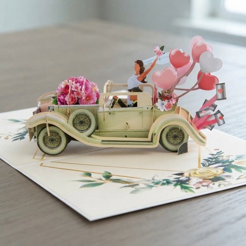 Just married pop wedding - married, 3d