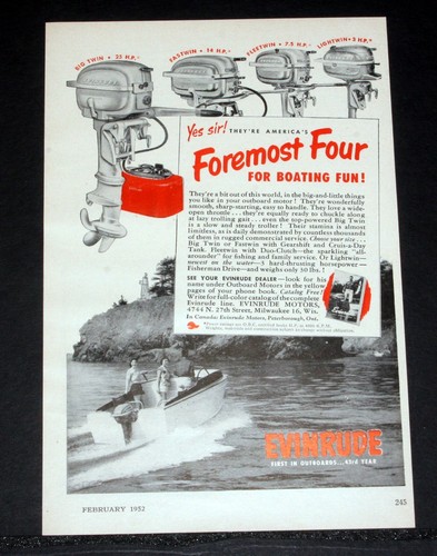 1952 old magazine print - 1952, ad