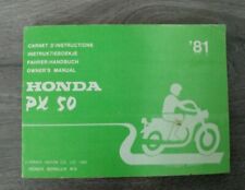 USED HONDA PX50 '81 OWNERS MANUAL 51971 12