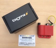 LAMBRETTA & VESPA BGM PRO RED CDI - COIL . NEW - FREE POST