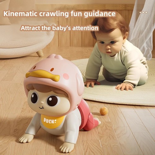 Music crawling baby doll - music,