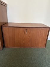 Mid century teak record - mid,