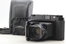 [MINT  Case Hood Strap] Fuji Fujifilm GF670 Pro Black Film Camera From JAPAN