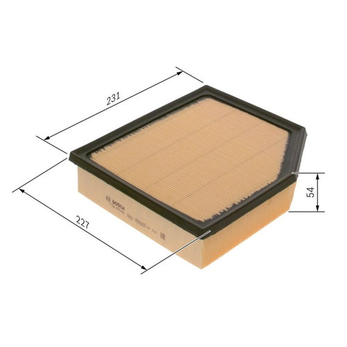 Bosch engine air filter fits - air,