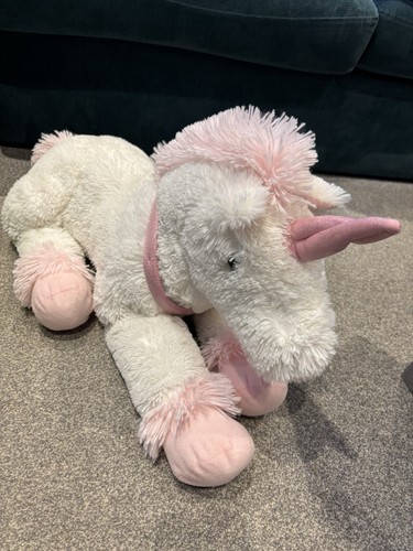Unicorn plush soft toy - unicorn, vgc
