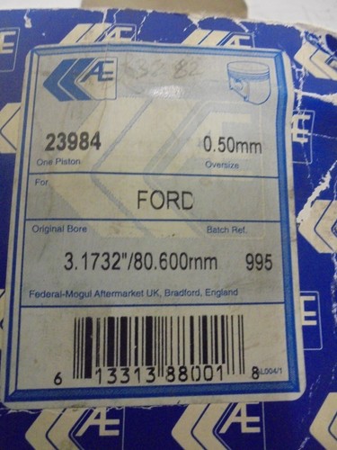 Piston for ford 600mm - ae,