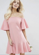 John Zack pink off shoulder