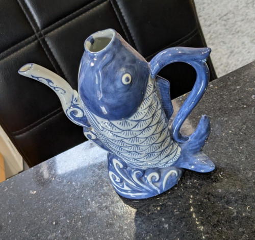 Vintage blue white china - vintage,