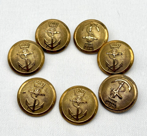 Antique royal navy - antique, buttons