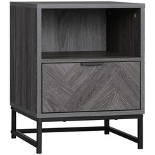 HOMCOM Bedside Table, Sofa