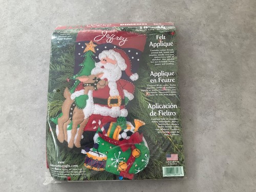 Dimensions feltworks santa - dimensions, santa's