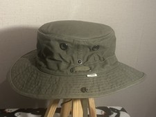 Tilley T3 The Wanderer Vintage Hat olive green enzyme wash finish tie outdoor 