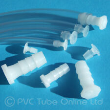 Plastic Tube Stopper Plug Bung End Cap Barbed Hose Fitting 4mm 5mm 6mm 8mm 10mm 
