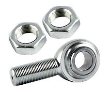 3/4" x 0.757" UNF Oversize Steering Column RH Male Rod End Rose Joint + Nuts