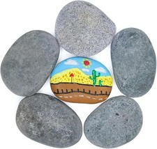 9-12Cm 6 Pcs Large Flat