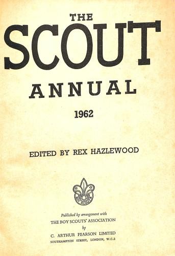 The scout annual 1962 - scout,