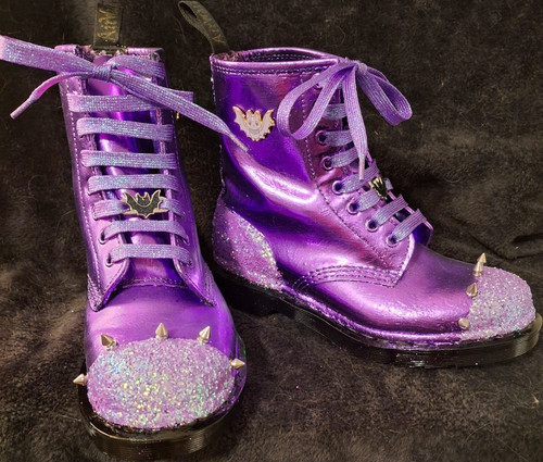 Martens purple glitter - dr.,