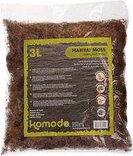 Komodo Habitat Moss, 3 Litre