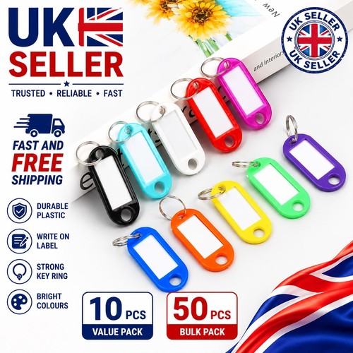 Key tags fobs plastic - tags,