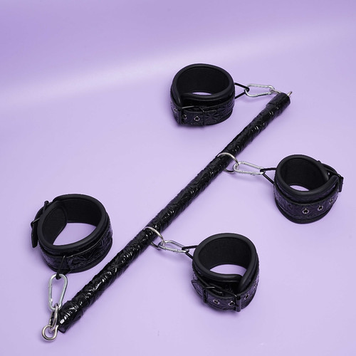 Spreader bar bondage handcuffs - spreader,